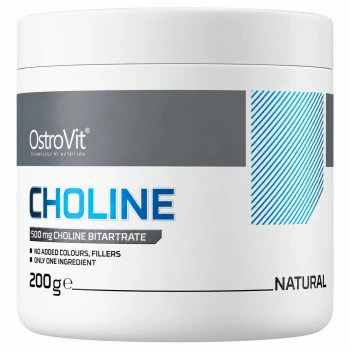 OstroVit Supreme Pure Choline | Choline Bitartrate Powder 200 g