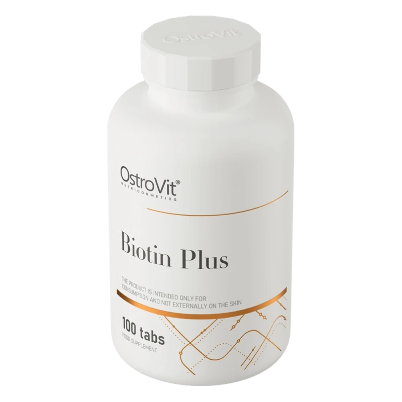 OstroVit Biotin Plus | Biotin 2500 µg 100 Tablets