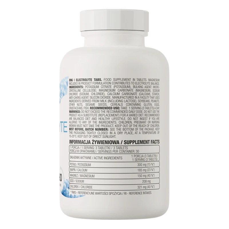OstroVit Electrolytes | Electrolytes 90 Tablets