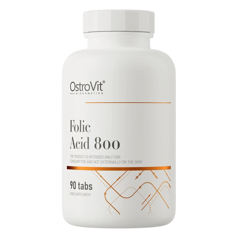 OstroVit Folic Acid | Folic Acid B9 Vitamin 90 Tablets