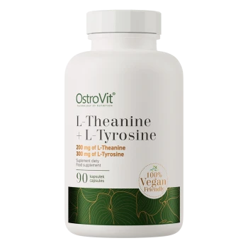 OstroVit L-Theanine + L-Tyrosine | L-Theanine 200 mg + L-Tyrosine 400 mg 90 Capsules