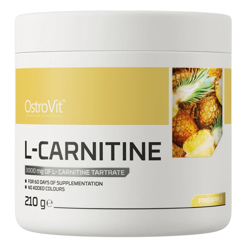 OstroVit L-Carnitine | L-Carnitine 2000 mg Pineapple Flavour 210 g