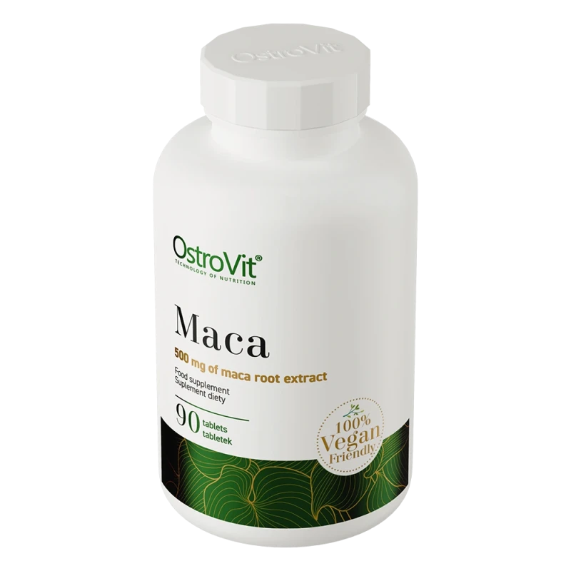OstroVit Maca VEGE | Maca Root Extract 500 mg 90 Tablets