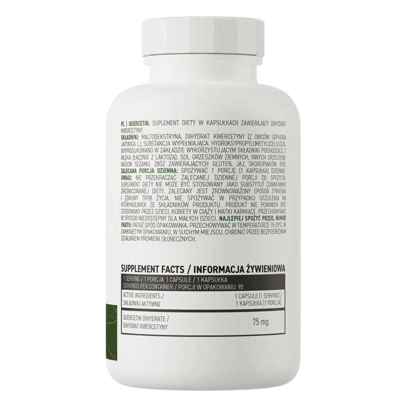 OstroVit Quercetin VEGE | Quercetin 75 mg 90 Capsules