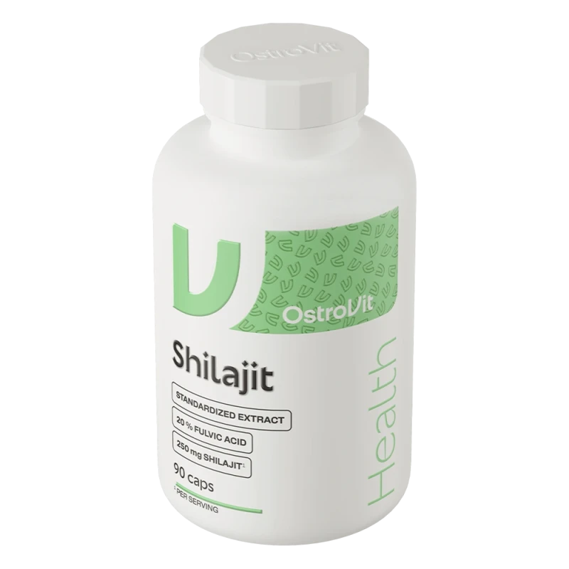 OstroVit Shilajit | Shilajit 250 mg 20% Fulvic Acid 90 Capsules