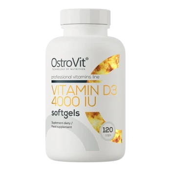 OstroVit Vitamin D3 4000 IU | Vitamin D3 120 Capsules