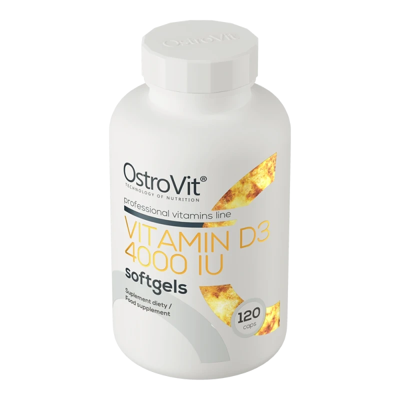 OstroVit Vitamin D3 4000 IU | Vitamin D3 120 Capsules