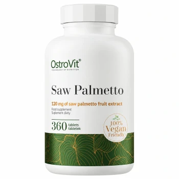 OstroVit Saw Palmetto VEGE | Saw Palmetto Extract 120 mg 360 Tablets