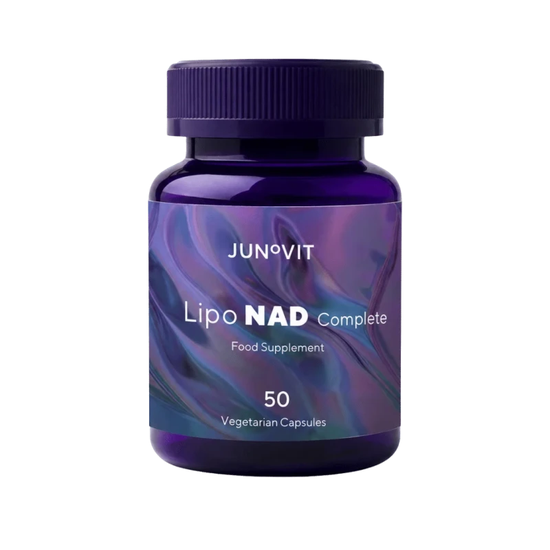 Junovit Lipo NAD Complete | Liposomal NAD+ with Niacin 50 Capsules