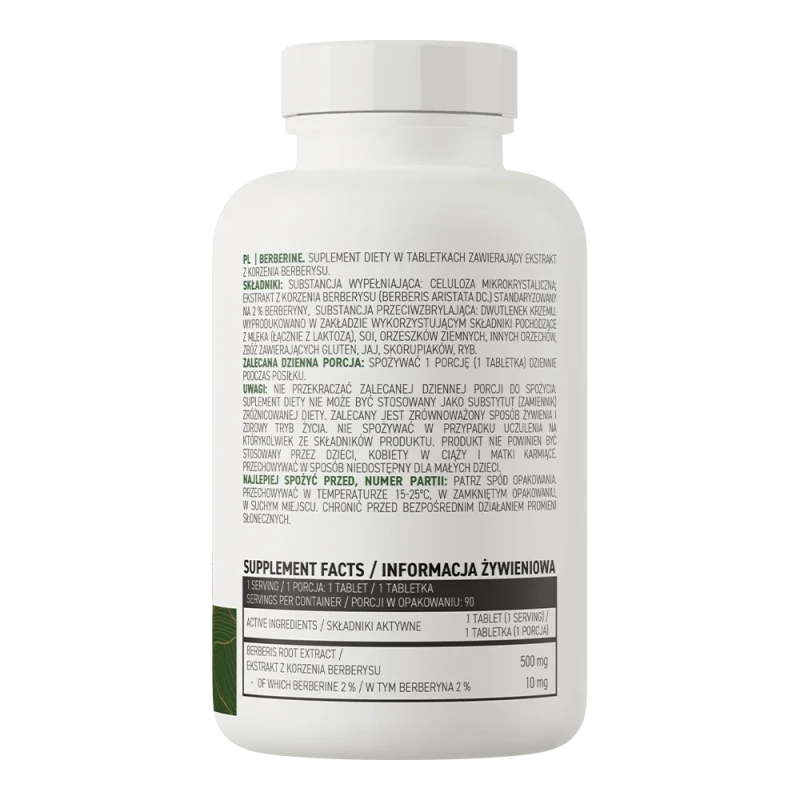 OstroVit Berberine | Berberine 90 Tablets