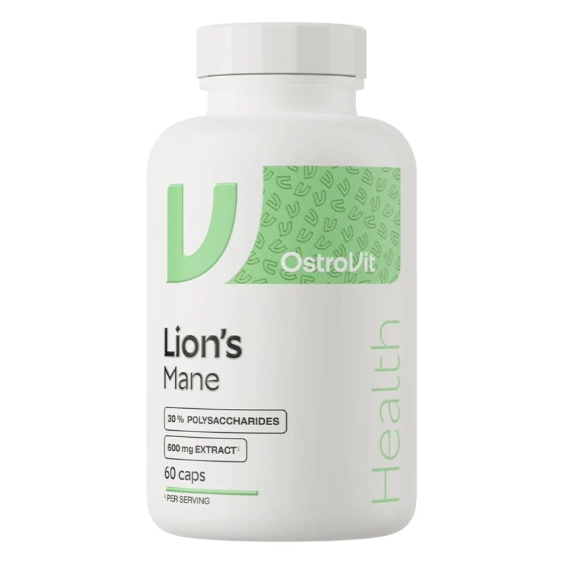 OstroVit Lion’s Mane VEGE | Hericium erinaceus Extract 60 Capsules