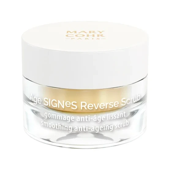 Mary Cohr Age Signes Reverse Scrub | Smoothing Anti-Ageing Facial Scrub with Hyaluronic Acid 50 ml