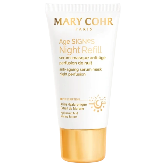 Mary Cohr Age SIGNeS Night Refill Mask | Intensive Restorative Night Serum‑Mask for Smoothing Wrinkles & Plumping Skin 50 ml