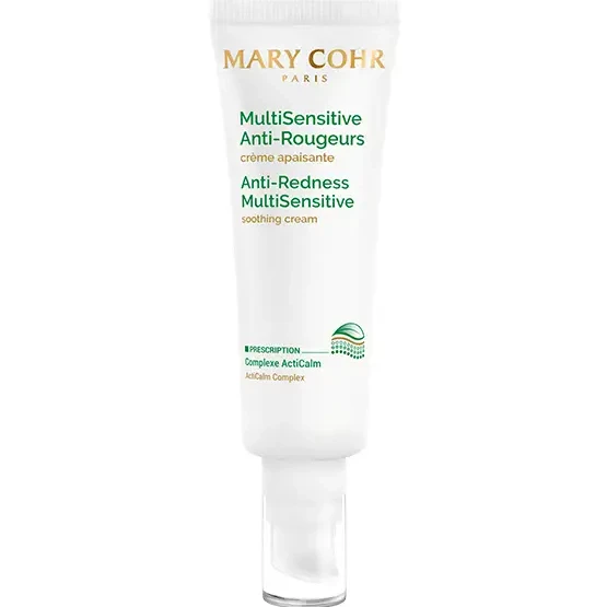 Mary Cohr Multisensitive Anti-Redness Cream | Soothing and Redness-Correcting Face Cream for Sensitive Skin 50 ml