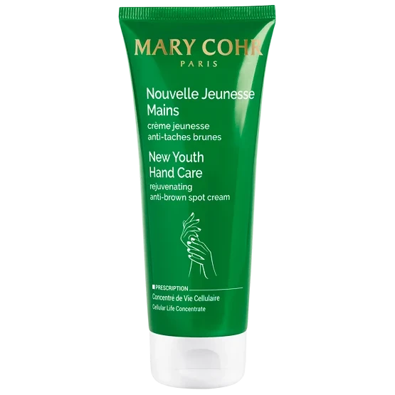 Mary Cohr New Youth Hand Care | Restorative Anti-Ageing Hand Cream for Reducing Pigmentation 75 ml