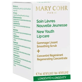 Mary Cohr New Youth Lip Care | Complete anti-age lip care set with scrub and regenerating concentrate 17 ml