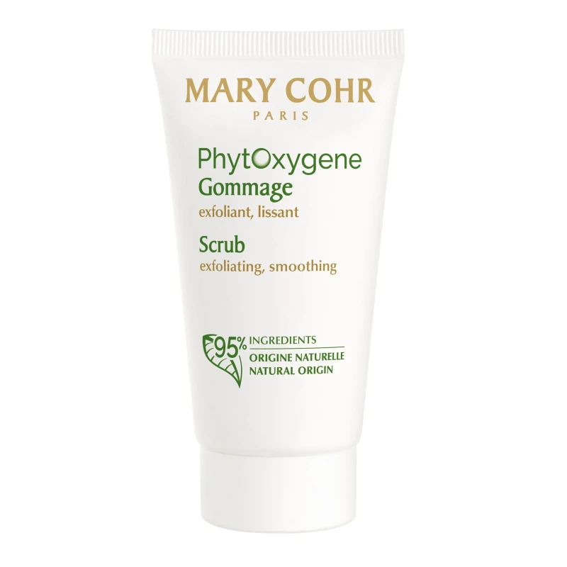 Mary Cohr PhytOxygene Gommage | Dual-Action Exfoliating Face Scrub for Dull and Tired Skin 50 ml