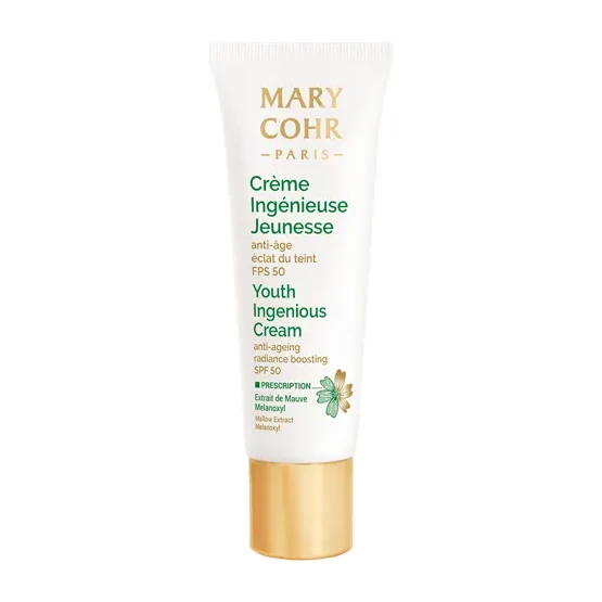 Mary Cohr Youth Ingenious Cream SPF 50 | Anti‑age Tinted Face Cream SPF 50 with Pigmentation Correction 30 ml