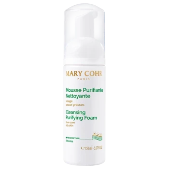 Mary Cohr Cleansing Purifying Foam | Cleansing and Sebum‑Regulating Facial Foam for Oily/Imperfection‑Prone Skin 150 ml