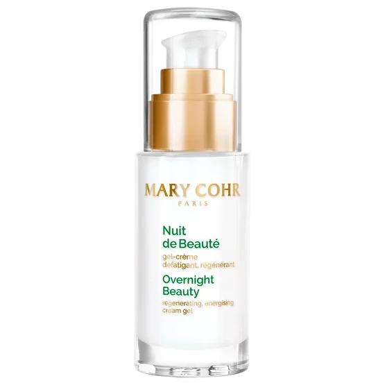 Mary Cohr Overnight Beauty | Night renewing and energising gel-cream to reduce signs of fatigue 50 ml