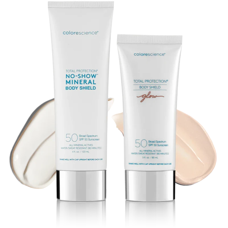 Colorescience Total Protection® Body Shield Glow SPF 50 | Mineral Body SPF with Radiant Glow 90 ml