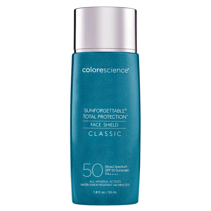 Colorescience Sunforgettable® Face Shield Classic SPF50 | Mineral Face SPF with Universal Tint 55 ml