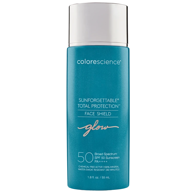 Colorescience Face Shield Glow SPF50 | Tinted Mineral SPF for Face with Radiance 55 ml