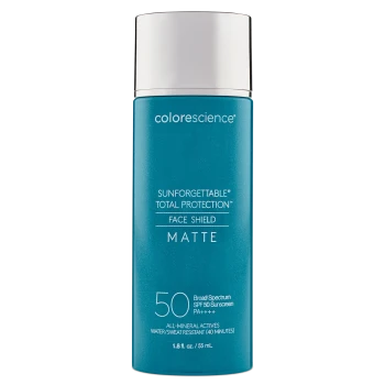 Colorescience Face Shield Matte SPF50 | Mattifying Mineral Face Sunscreen 55 ml