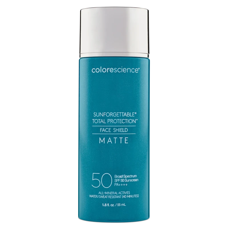 Colorescience Face Shield Matte SPF50 | Mattifying Mineral Face Sunscreen 55 ml