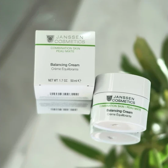 Janssen Cosmetics Balancing Cream | Mattifying Cream for Combination Skin, 50 ml