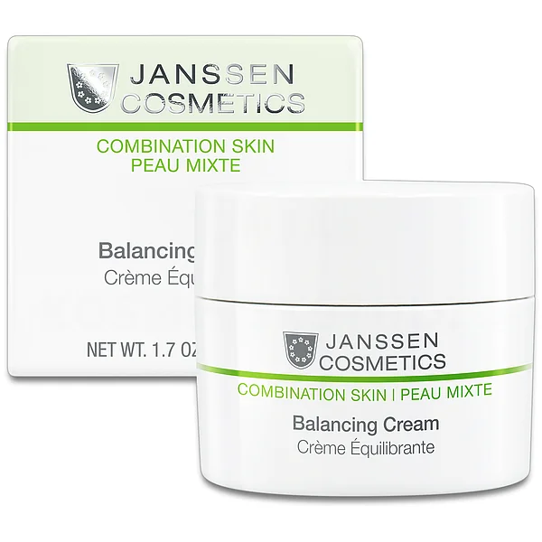 Janssen Cosmetics Balancing Cream | Mattifying Cream for Combination Skin, 50 ml