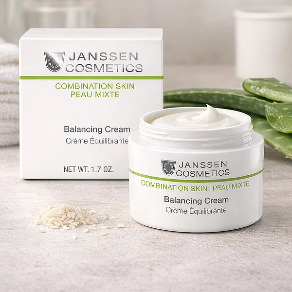 Janssen Cosmetics Balancing Cream | Mattifying Cream for Combination Skin, 50 ml