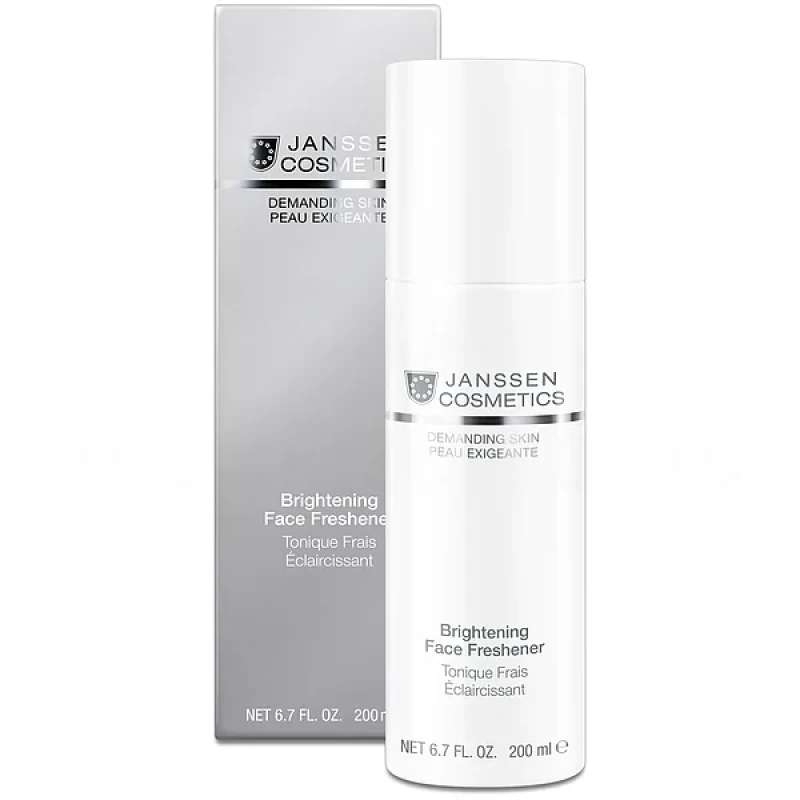 Janssen Cosmetics Brightening Face Freshener | Illuminating Facial Toner, 200 ml