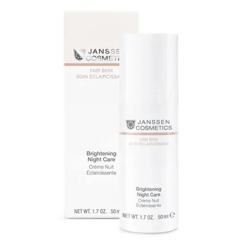 Janssen Brightening Night Care | Illuminating Night Cream for Pigmentation 50 ml