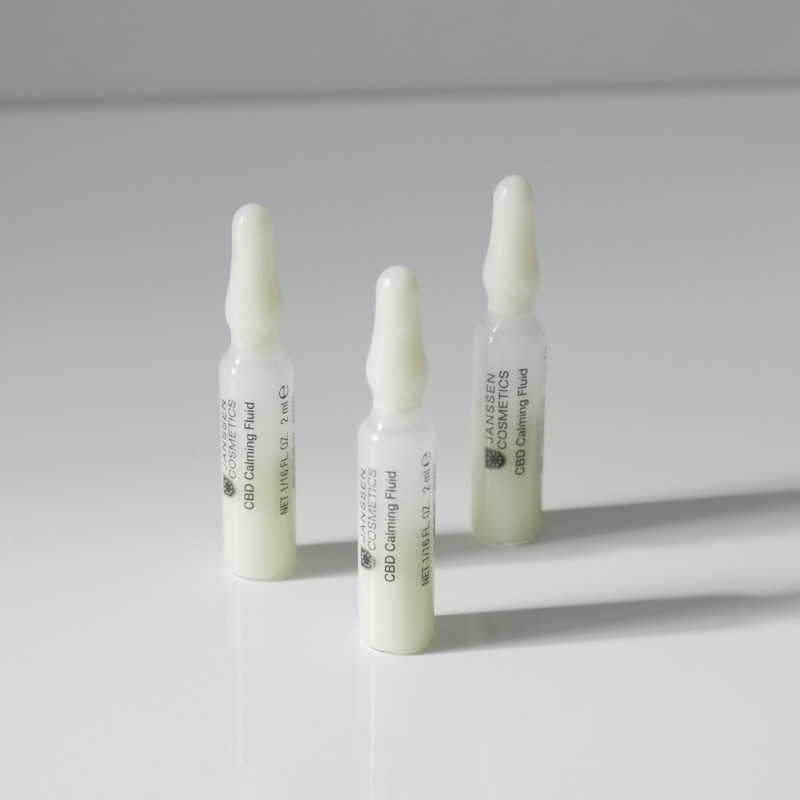 Janssen CBD Calming Fluid | Soothing Ampoules for Sensitive Skin 7 x 2 ml