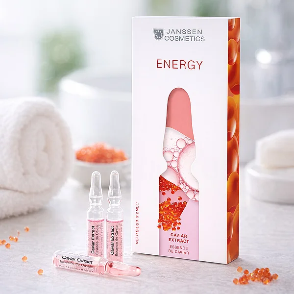 Janssen Caviar Extract Fluid | Caviar ampoules for skin renewal 7 x 2 ml