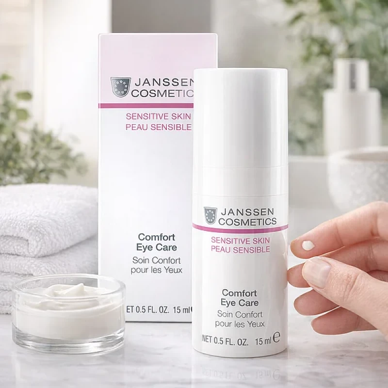 Janssen Cosmetics Comfort Eye Care | Eye Cream for Sensitive Skin, 15 ml