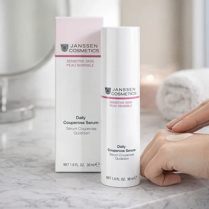 Janssen Cosmetics Daily Couperose Serum | Serum for Sensitive Skin, 30 ml