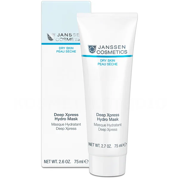 Janssen Cosmetics Deep Xpress Hydro Mask | Intensively Moisturising Gel Mask, 75 ml