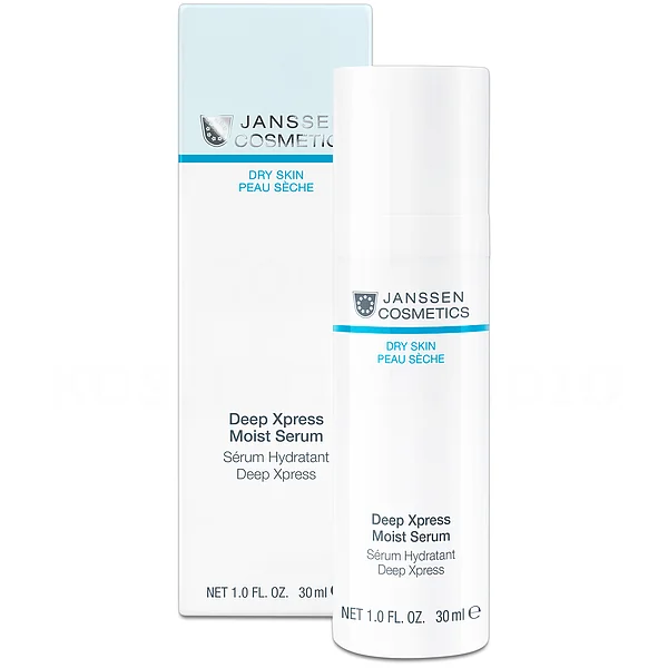 Janssen Cosmetics Deep Xpress Moist Serum | Intensely Moisturising Serum, 30 ml