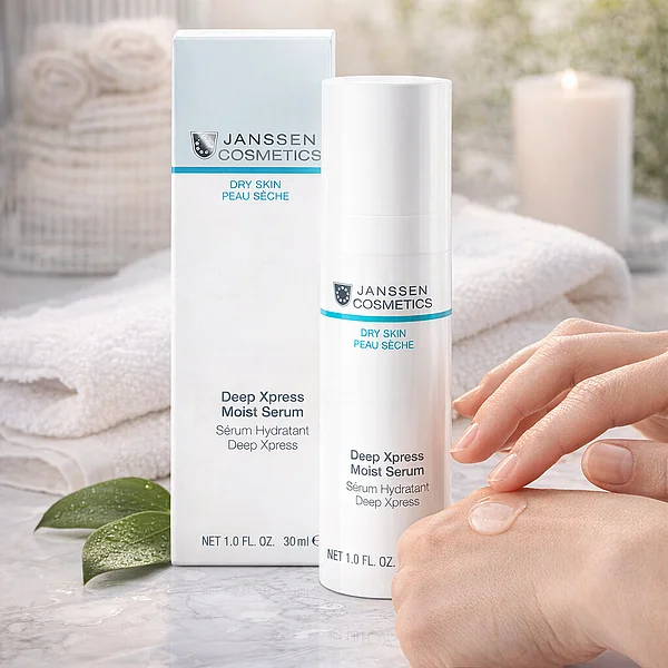 Janssen Cosmetics Deep Xpress Moist Serum | Intensely Moisturising Serum, 30 ml