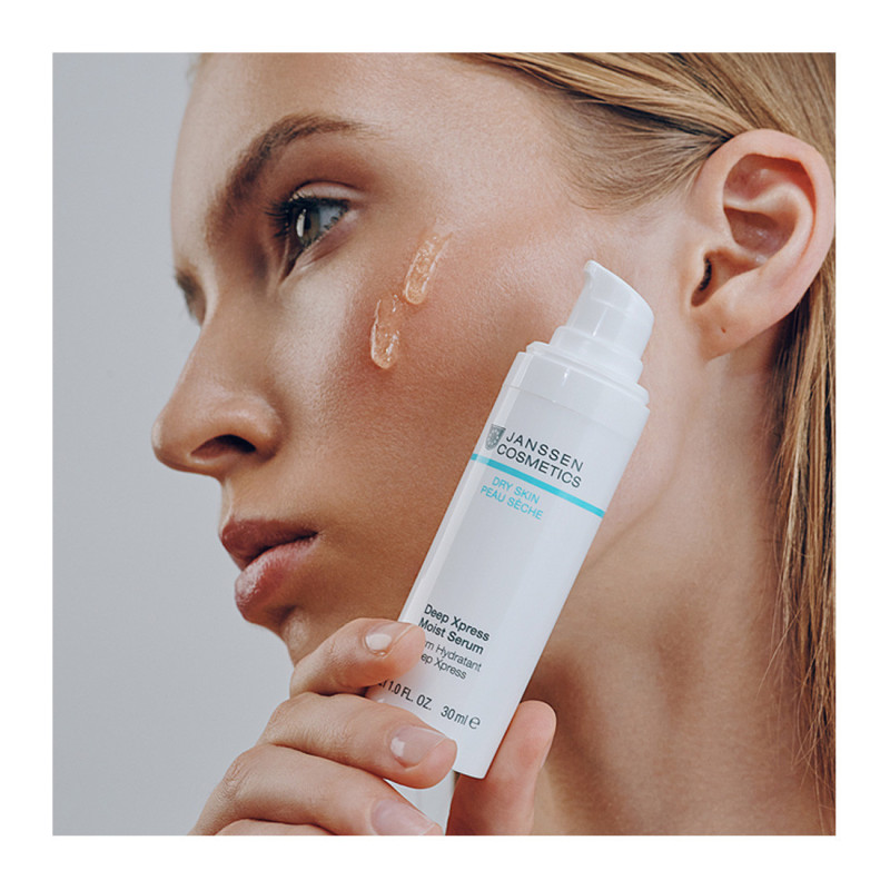 Janssen Cosmetics Deep Xpress Moist Serum | Intensely Moisturising Serum, 30 ml