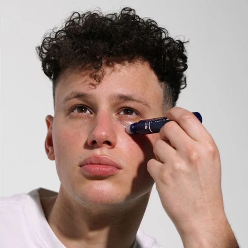 Janssen Cosmetics Energizing Eye Roll-On | Refreshing Eye Roller for Men, 15 ml