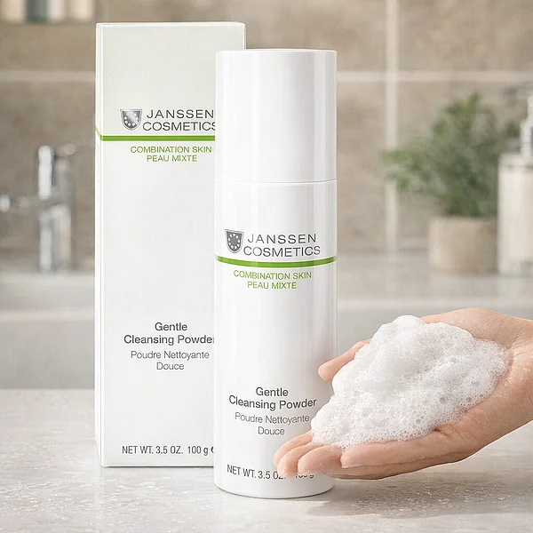Janssen Cosmetics Gentle Cleansing Powder | Cleansing Powder for Combination Skin, 100 g