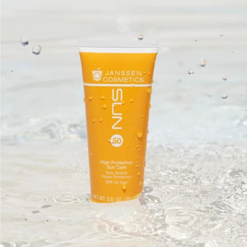 Janssen Cosmetics High Protection Sun Care SPF 50 | Anti-age Sun Cream SPF50, 75 ml