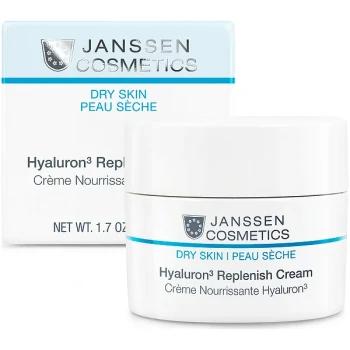 Janssen Cosmetics Hyaluron³ Replenish Cream | Restorative Hyaluronic Acid Cream, 50 ml
