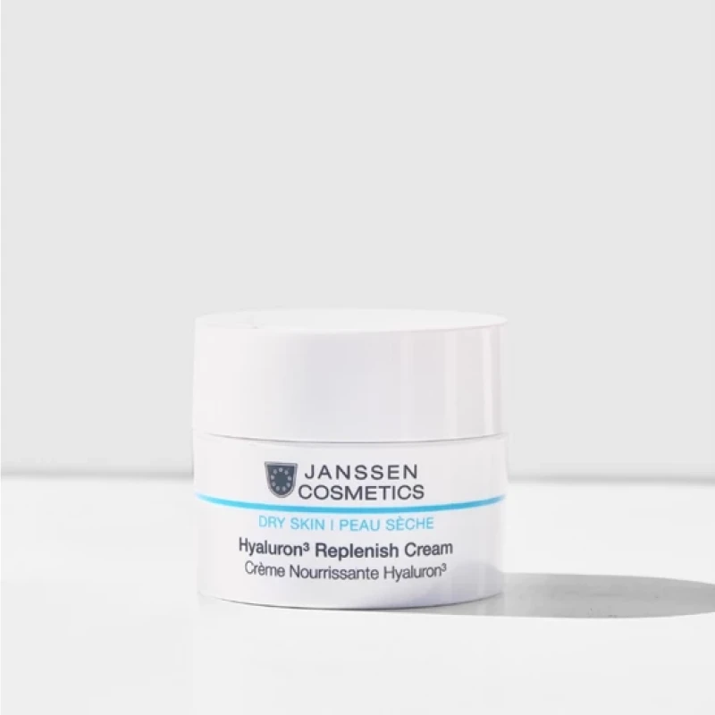 Janssen Cosmetics Hyaluron³ Replenish Cream | Restorative Hyaluronic Acid Cream, 50 ml