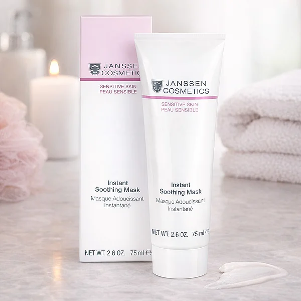 Janssen Cosmetics Instant Soothing Mask | Intensely Soothing Face Mask, 75 ml