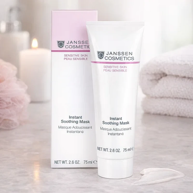 Janssen Cosmetics Instant Soothing Mask | Intensely Soothing Face Mask, 75 ml