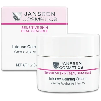 Janssen Cosmetics Intense Calming Cream | Intensely Soothing Cream for Sensitive Skin, 50 ml